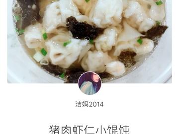 猪肉虾仁小馄饨