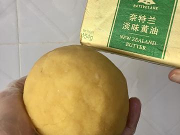  中秋必备：黄油绿豆馅儿