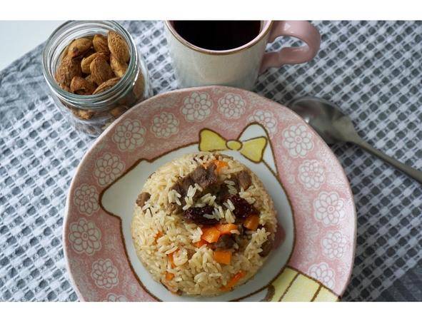 羊肉焖饭 羊肉抓饭 电饭锅饭