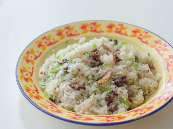 青椒牛肉炒饭