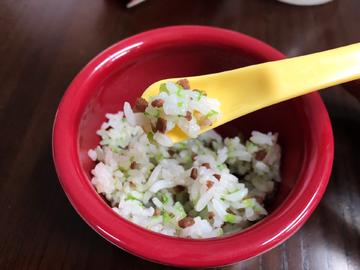 婴儿辅食原味牛肉青菜炒饭