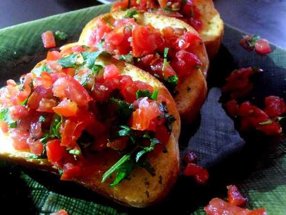 Bruschetta 来自意大利的传统风味