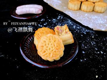 赏味中秋、乐享团圆～【金沙肉松香肠月饼】