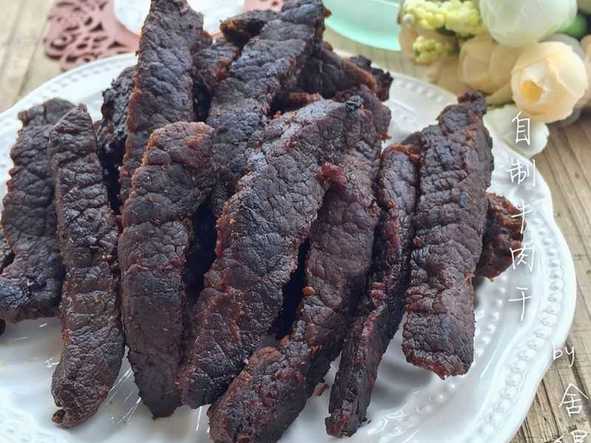 年货必备「自制简易牛肉干」——电饼档版本