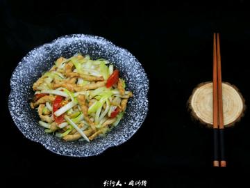 韭黄肉丝－肉丝滑嫩，韭黄鲜香