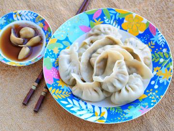  肉三鲜燕麦饺子