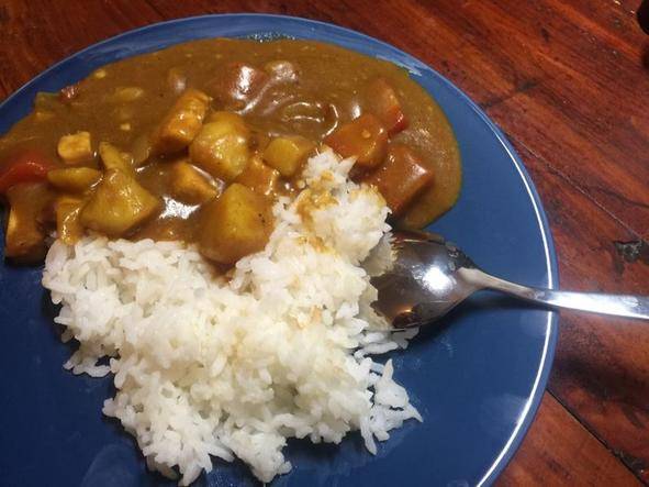 日式咖喱鸡肉饭料理（两人份）