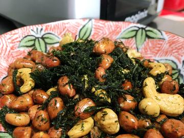 宁波小食—香酥苔条腰果花生米