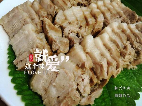 韩式炖肉(보쌈)