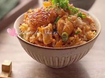 辣白菜鸡肉焖饭