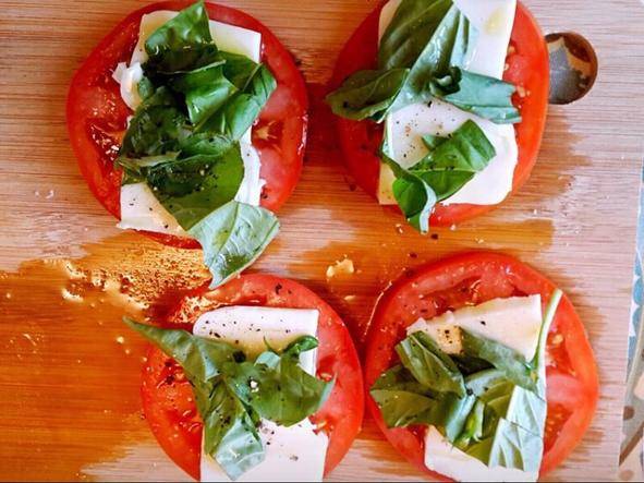 Caprese Antipasto salad