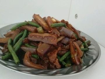 长豆角烧茄子