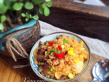 土豆牛肉闷饭