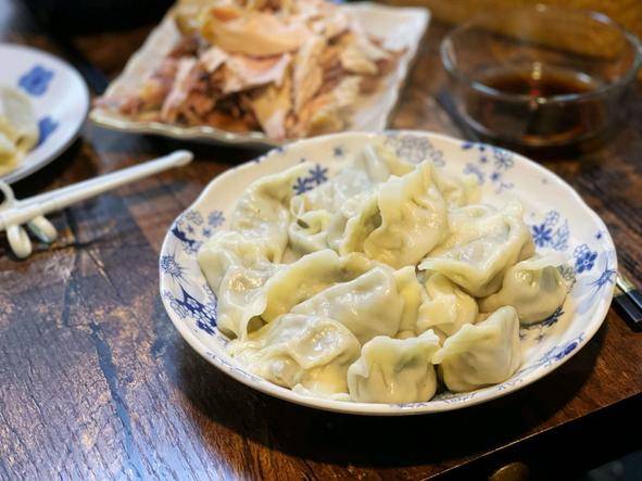 野菜小豆腐水饺