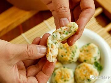 秋葵虾饼 | 宝宝辅食