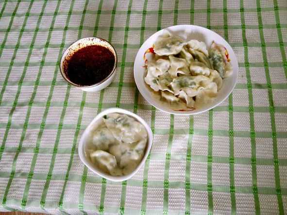 韭菜鸡蛋大肉饺子