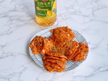 虾仁泡菜饼