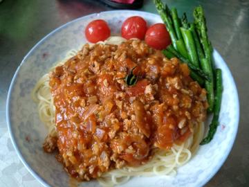 意大利肉酱面！蘑菇！肉酱！意面！