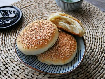 发面芝麻烧饼