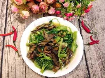 空心菜炒鳝鱼 空心菜鳝鱼饭