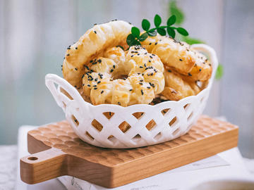 手抓饼神仙吃法の苹果甜甜圈