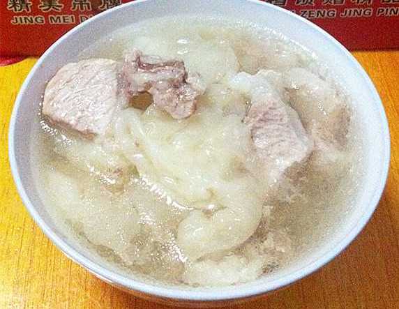 鱼胶瘦肉汤--冬季暖身