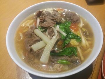 内蒙 羊肉汆面