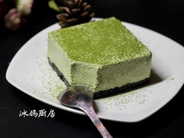 一抹心中的绿-抹茶慕斯