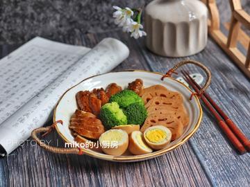 电饭锅卤味拼盘