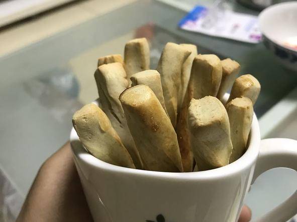 婴儿辅食之香蕉无糖磨牙棒