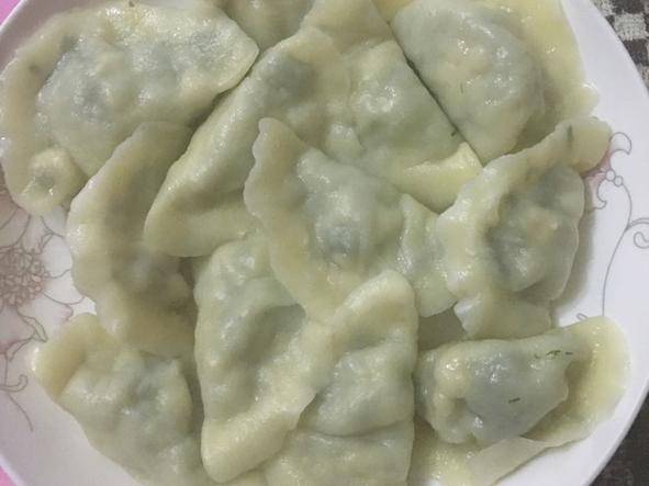 茴香素水饺