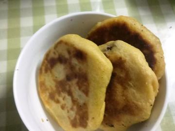 红豆玉米饼