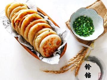 香酥葱油千层饼