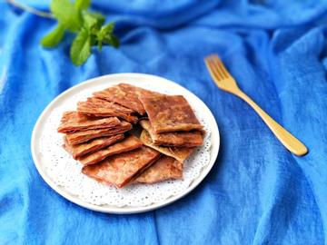 粉色系红糖胡麻油多层酥饼